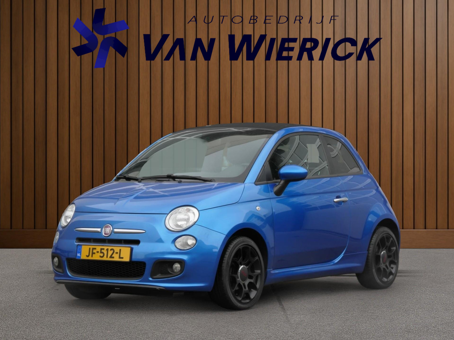 Fiat 500C 1.2 Lounge Cabrio | Half leer/stof | Airco | Parkeersensoren 48126633-0.jpg | Autobedrijf van Wierick