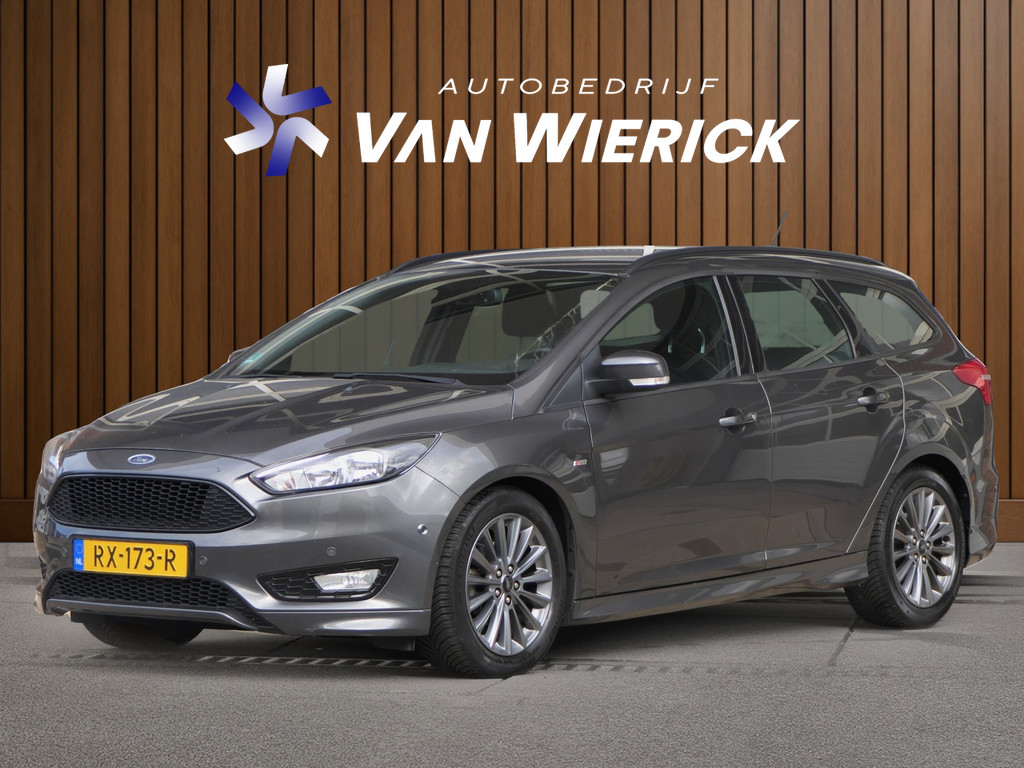 Ford Focus Wagon 1.0 ST-Line 125PK | Cruise | Trekhaak | Bluetooth | Airco | Navi | LM Velgen | NAP 56976346-0.jpg | Autobedrijf van Wierick