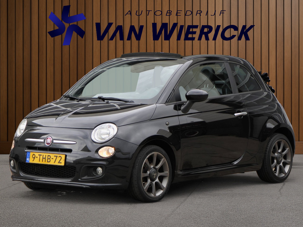 Fiat 500C 0.9 TwinAir 500S Cabrio | Half leer/stof | Airco | Nette Staat! 53489033-0.jpg | Autobedrijf van Wierick
