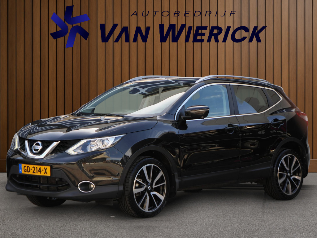 Nissan QASHQAI 1.2 Tekna | Leer | Pano | Elek stoel | Stoelverwarming | 360 Camera | Navi | Trekhaak | Bluetooth | NAP 54752898-0.jpg | Autobedrijf van Wierick
